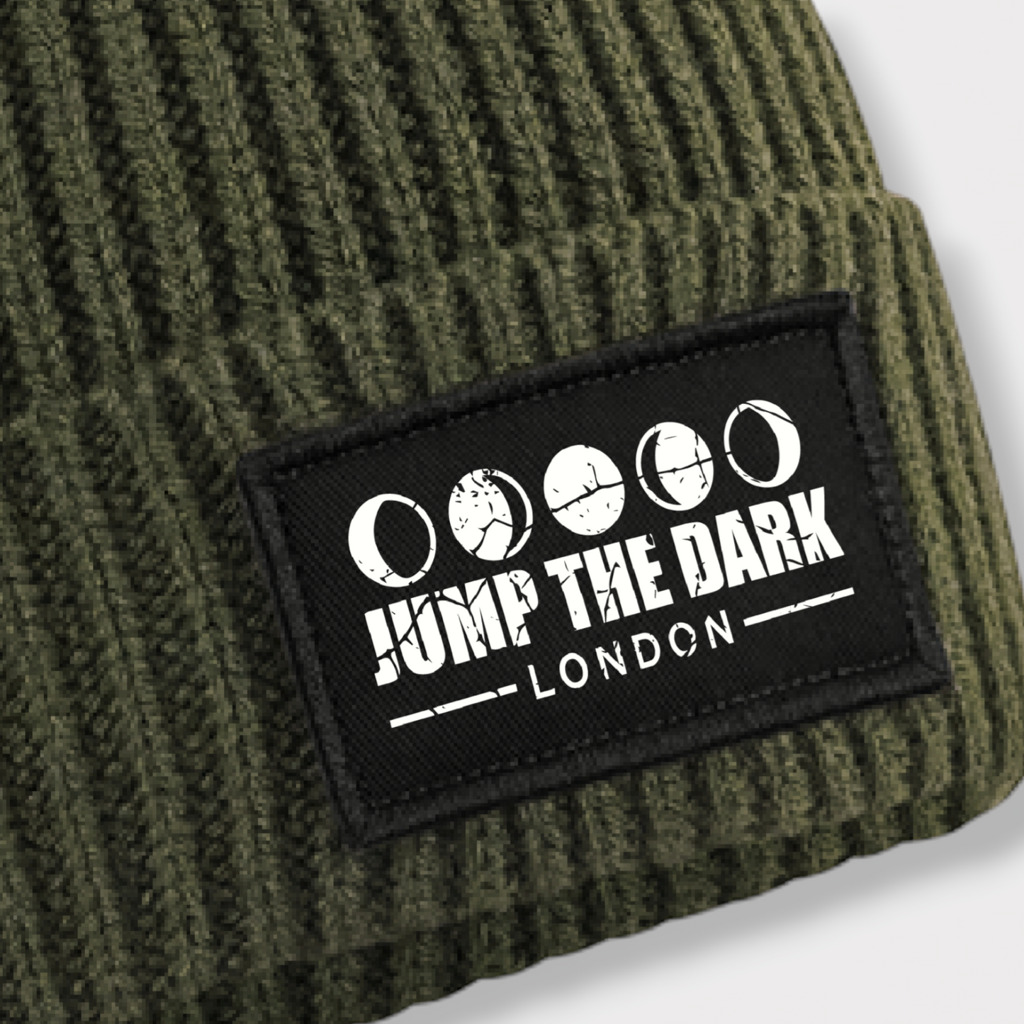 Army Green Beanie - Warm Hat - Cool Beanie - Alt Beanie - Jump The Dark