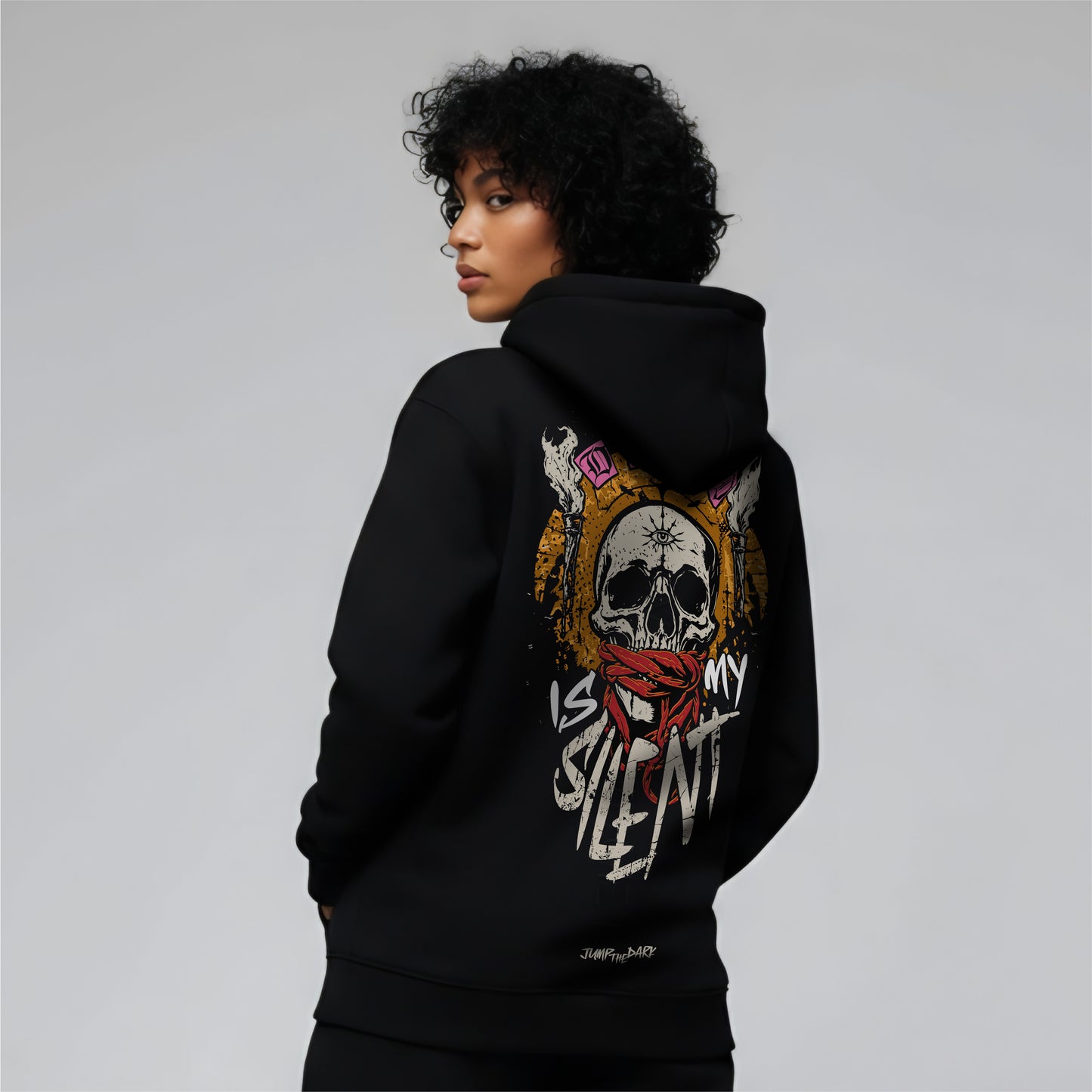 DEAD SILENT - Graphic Hoodie