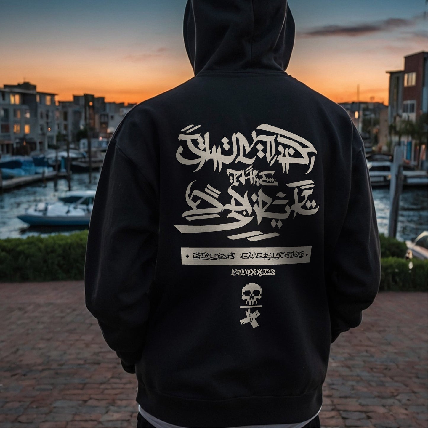 GLYPH EVERYTHING - GRAPHIC HOODIE