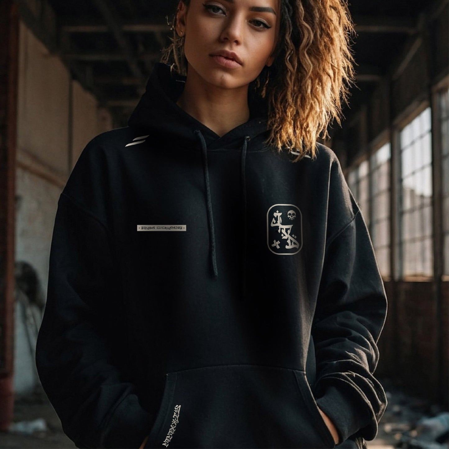 GLYPH EVERYTHING - GRAPHIC HOODIE