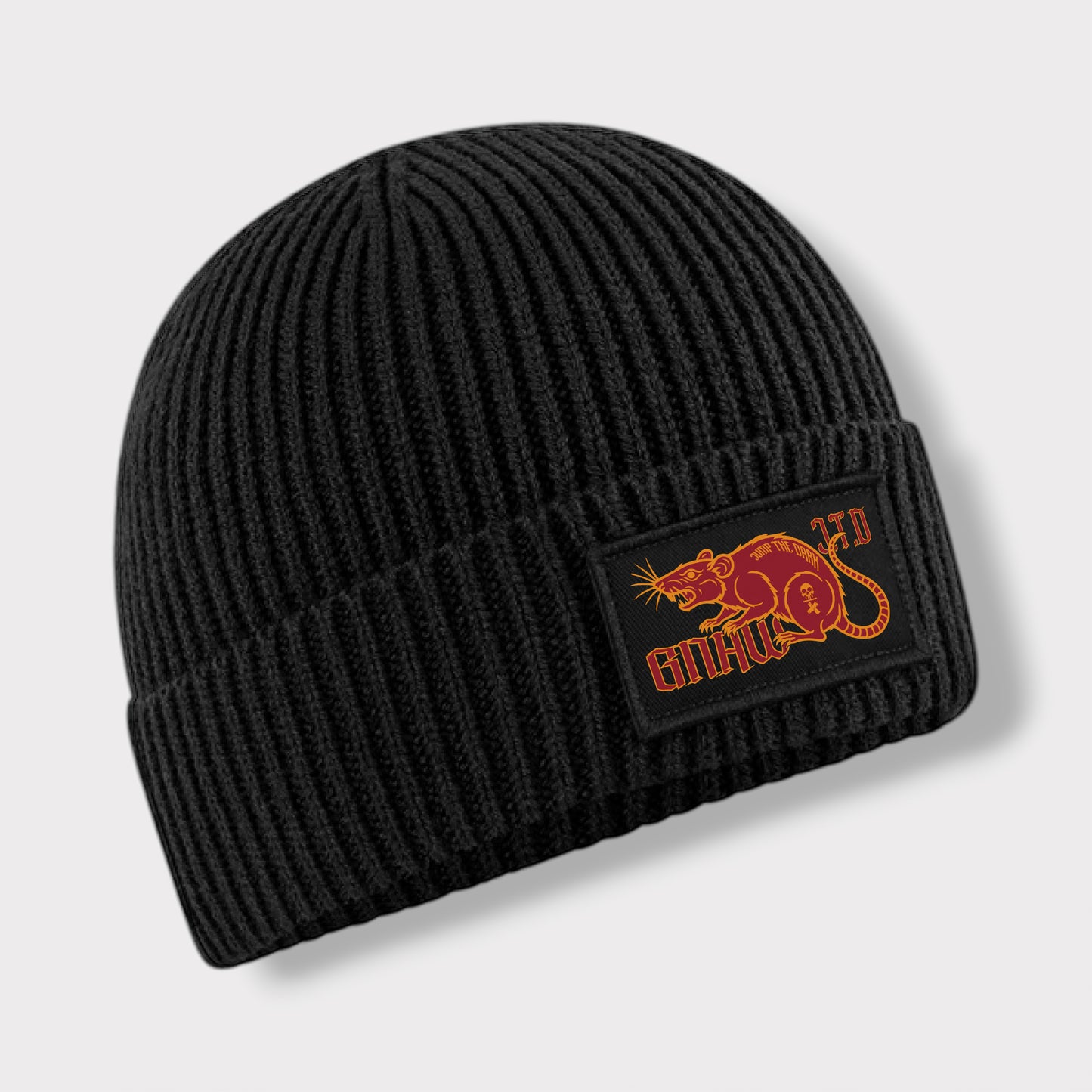 GNAW - Black Beanie Hat