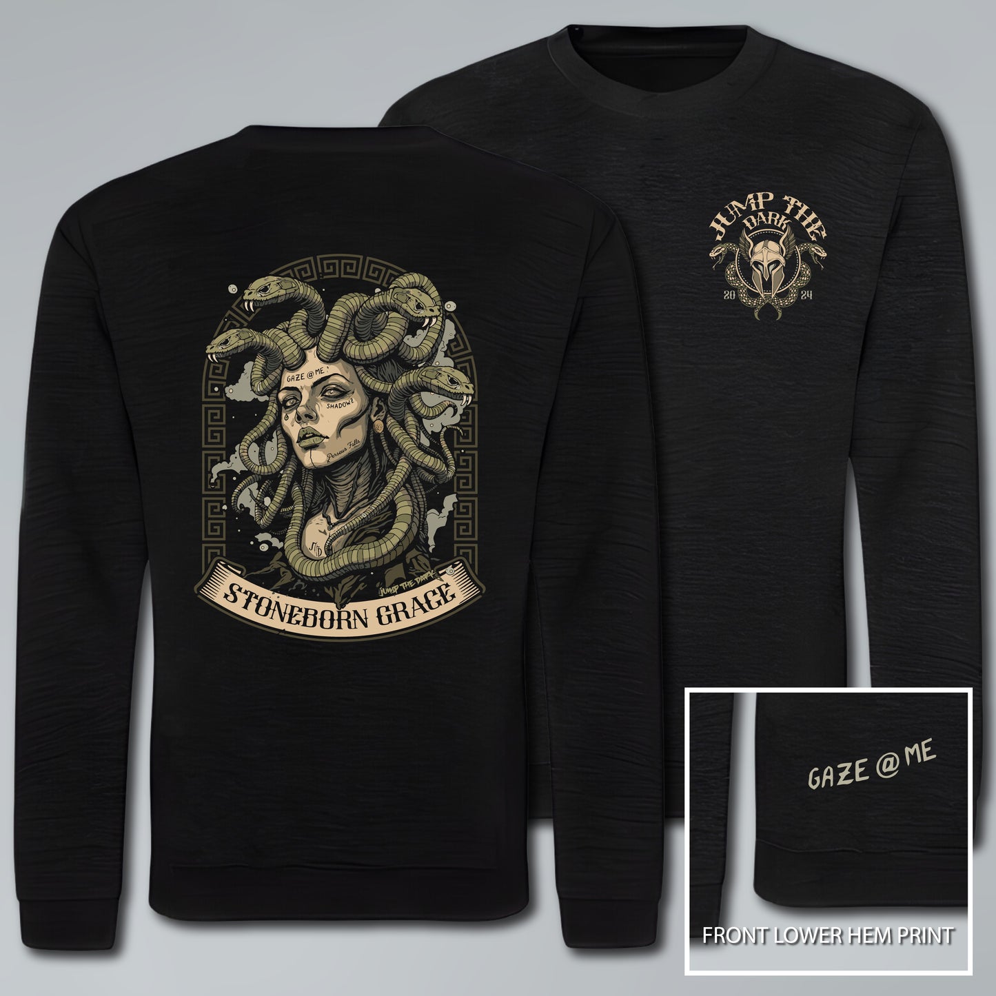 GORGON - Graphic Crew Neck Sweatshirt