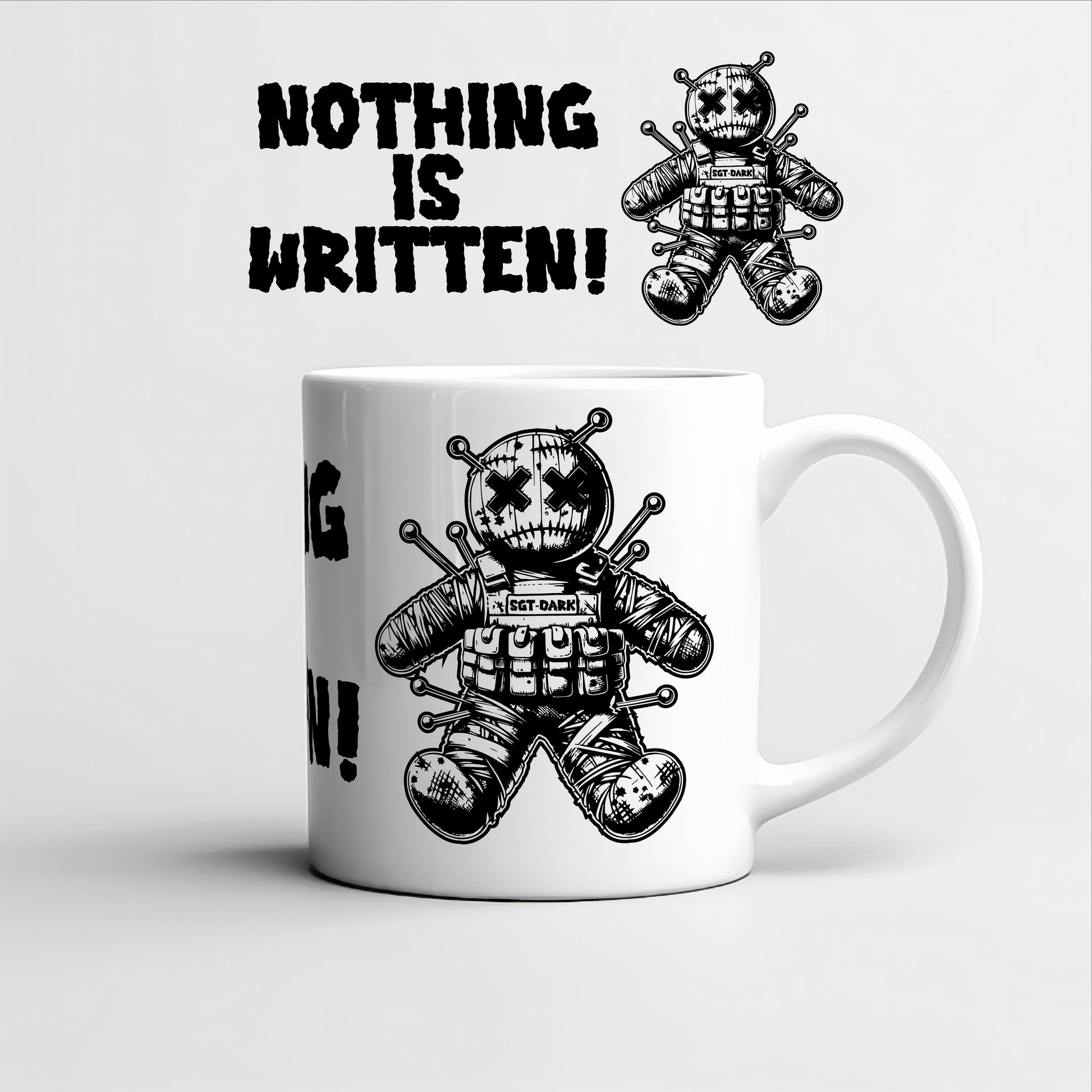 Nothing is Written Cool Coffee Mug – Graphic Streetwear Ceramic Mug – Premium Printed Mug