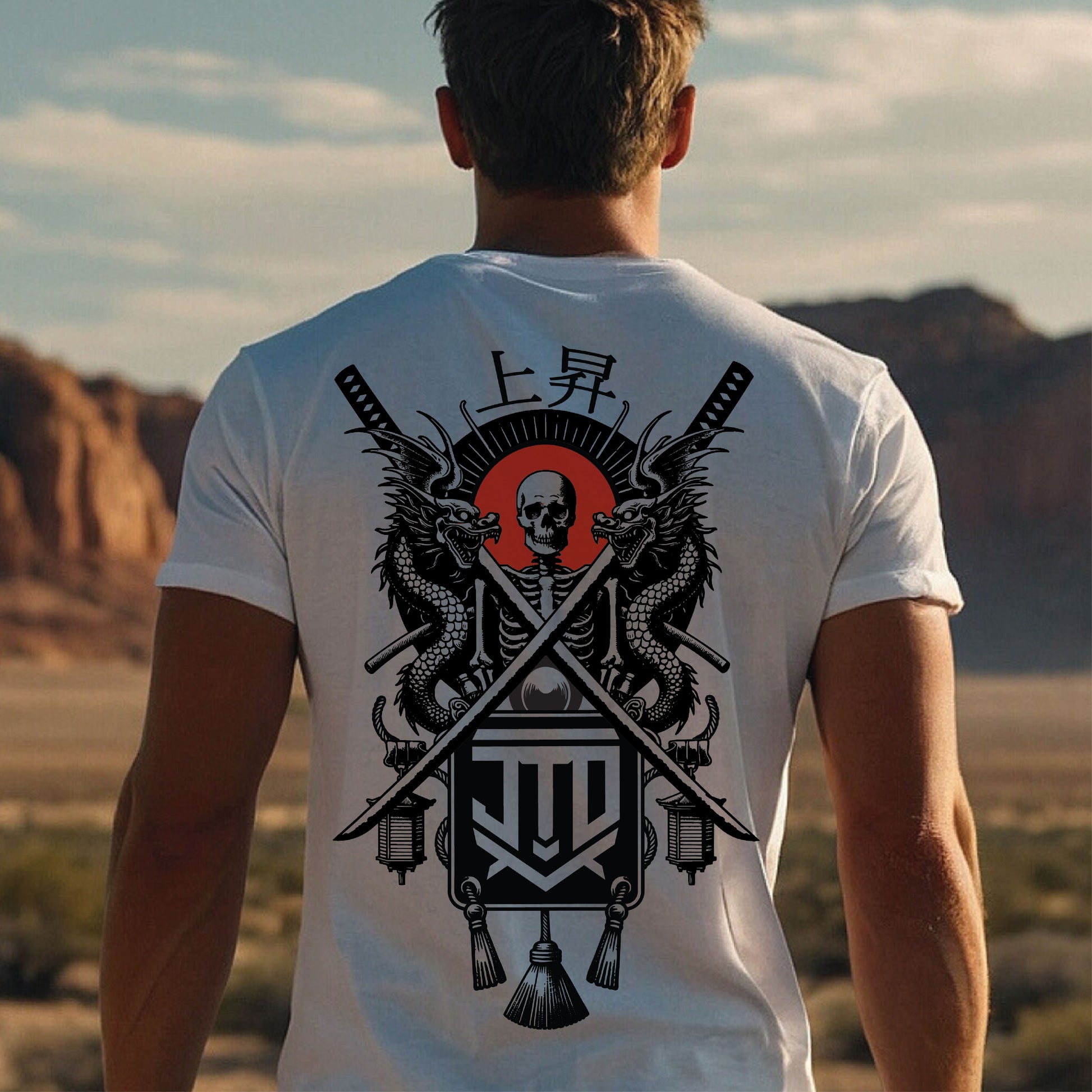 Graphic Tee - Shogun's Last Command - Shogun Top -  Jump The Dark