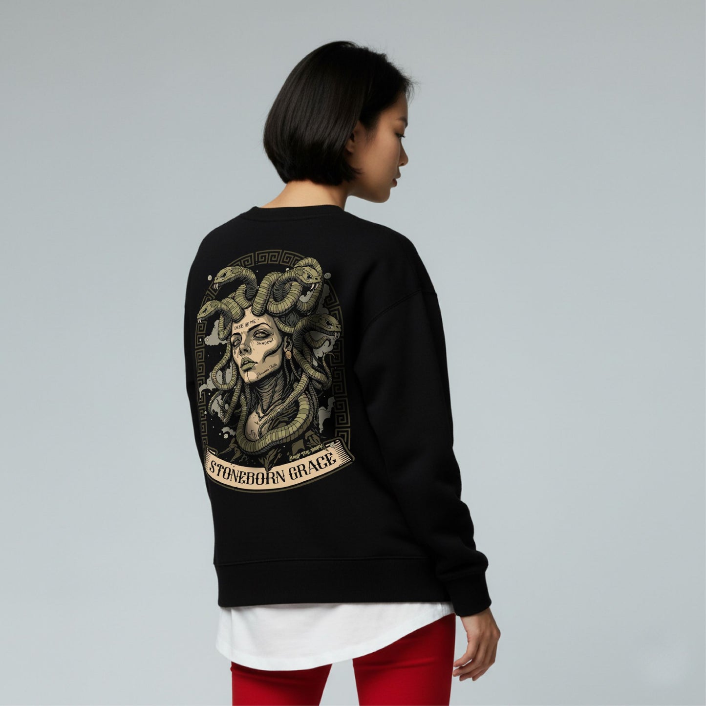 GORGON - Graphic Crew Neck Sweatshirt