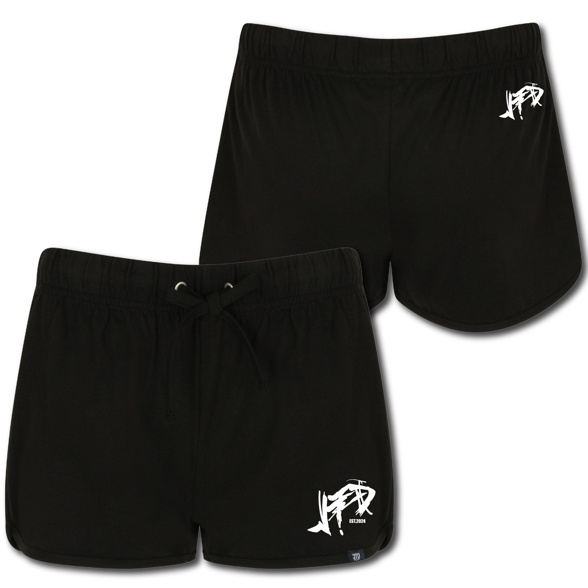 Womens Retro Clothing - Retro Black Shorts - Summer Shorts for Women - Jump The Dark