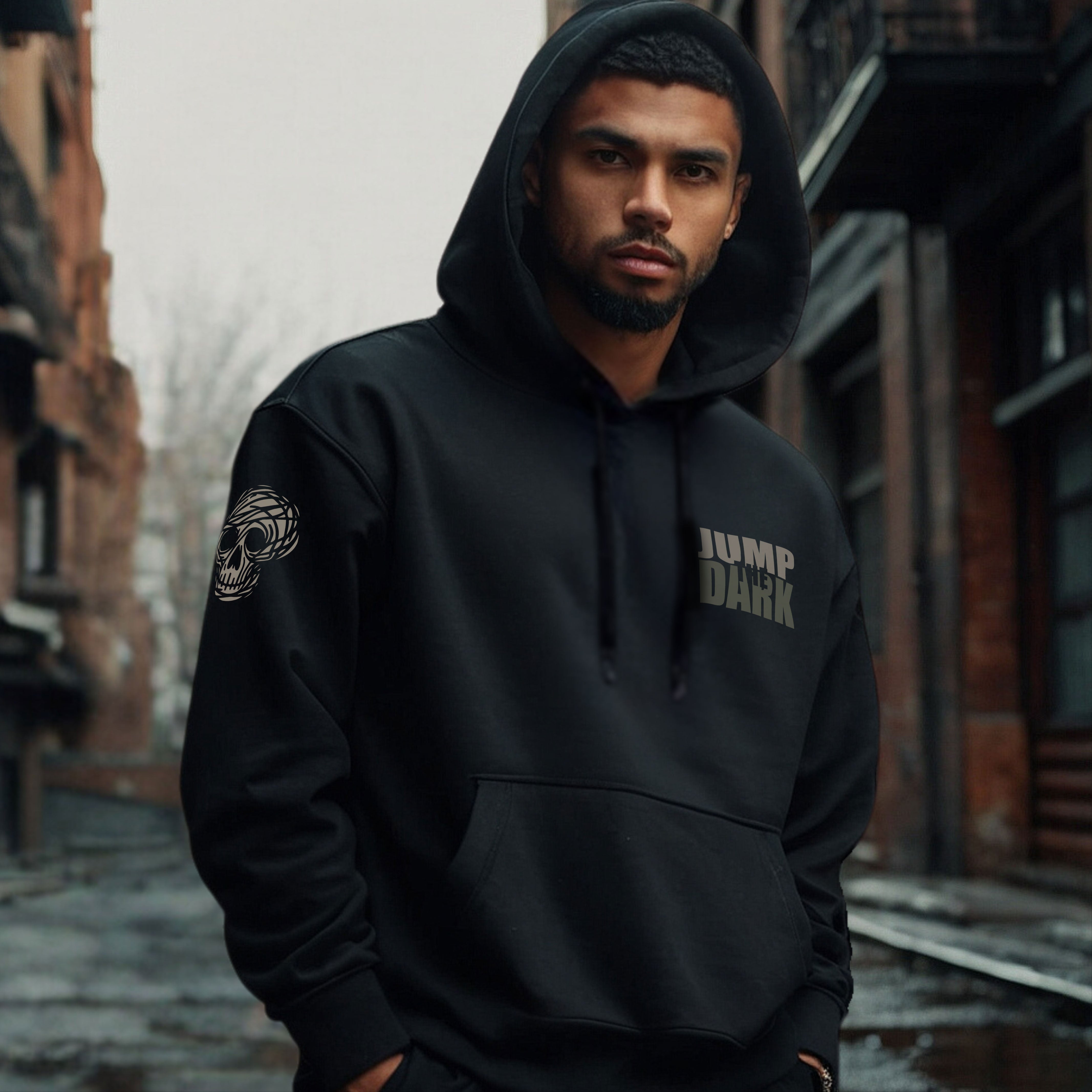 THE BADGE GRAPHIC HOODIE