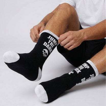 DARK STEPPER -  Graphic Crew Socks
