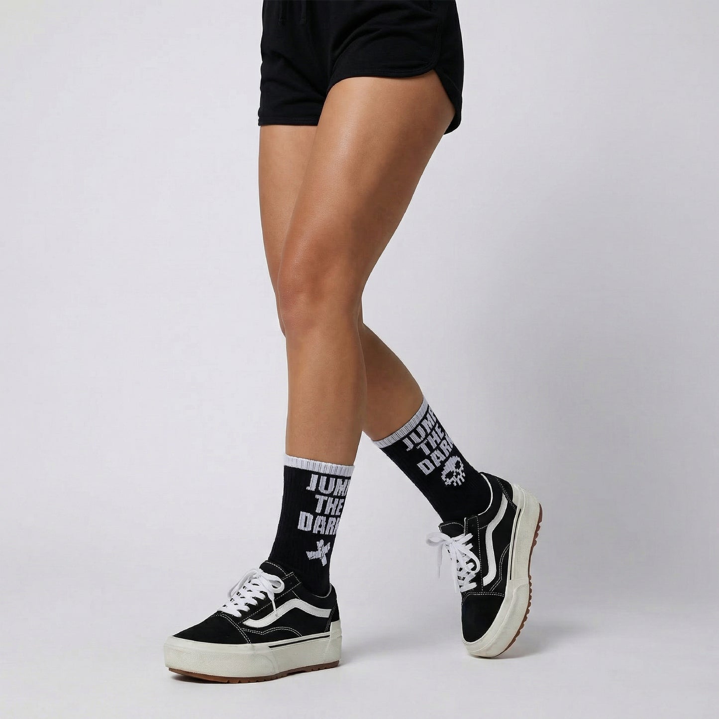 DARK STEPPER -  Graphic Crew Socks