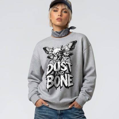 DUST AND BONE - Graphic Crew Neck Sweatshirt