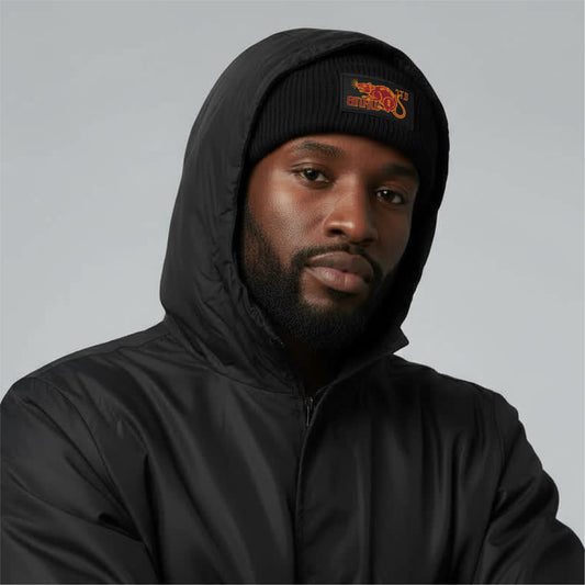 GNAW - Black Beanie Hat