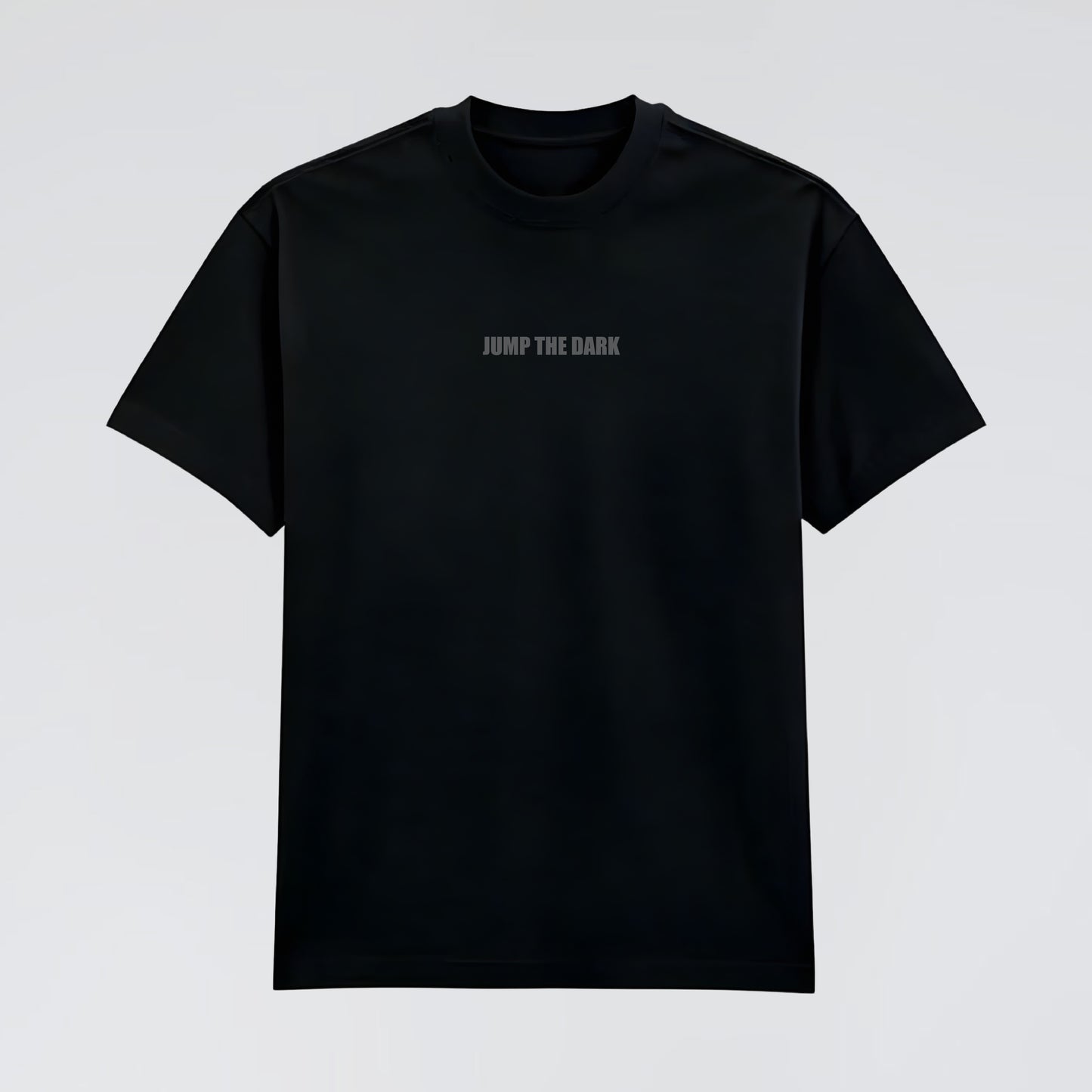 Jump The Dark Grey Logo - Heavy Graphic T-Shirt