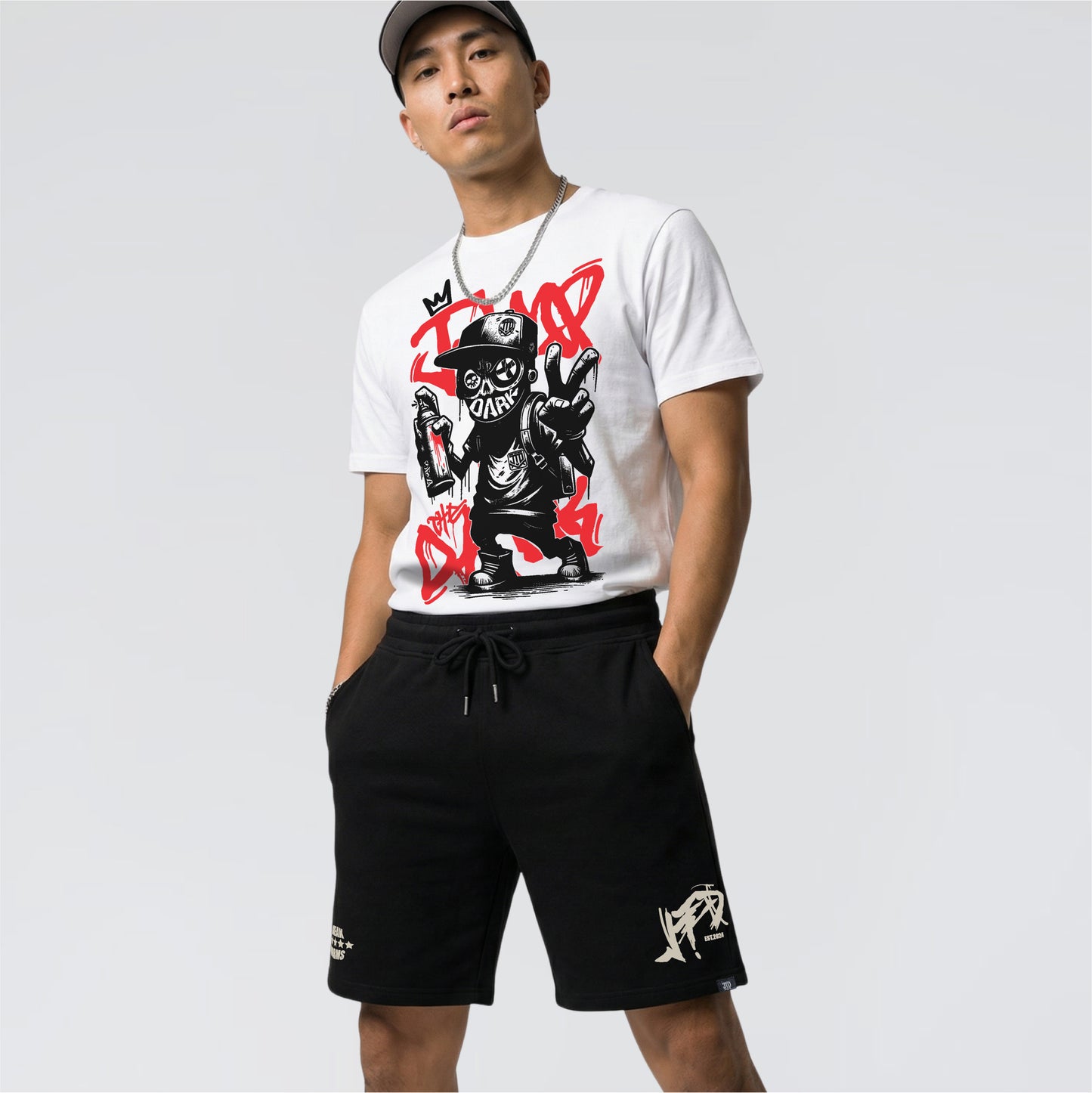 JTD - Men’s Graphic Jogger Shorts