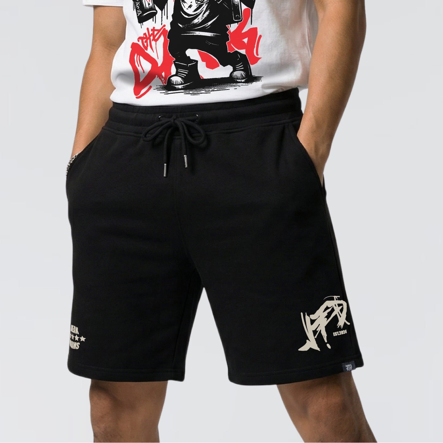 JTD - Men’s Graphic Jogger Shorts