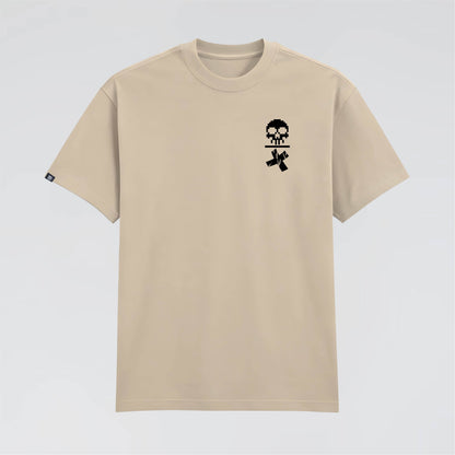 Mid Point Premium Graphic Heavy T-Shirt. UK Streetwear brand Jump the Dark.