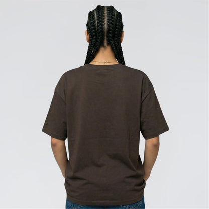 Women’s brown graphic cotton t-shirt UK