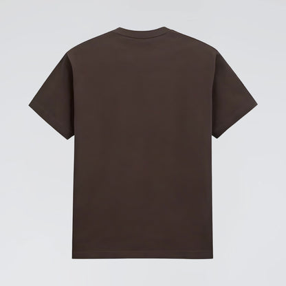 Jump The Dark Raise Hell heavy graphic tee brown