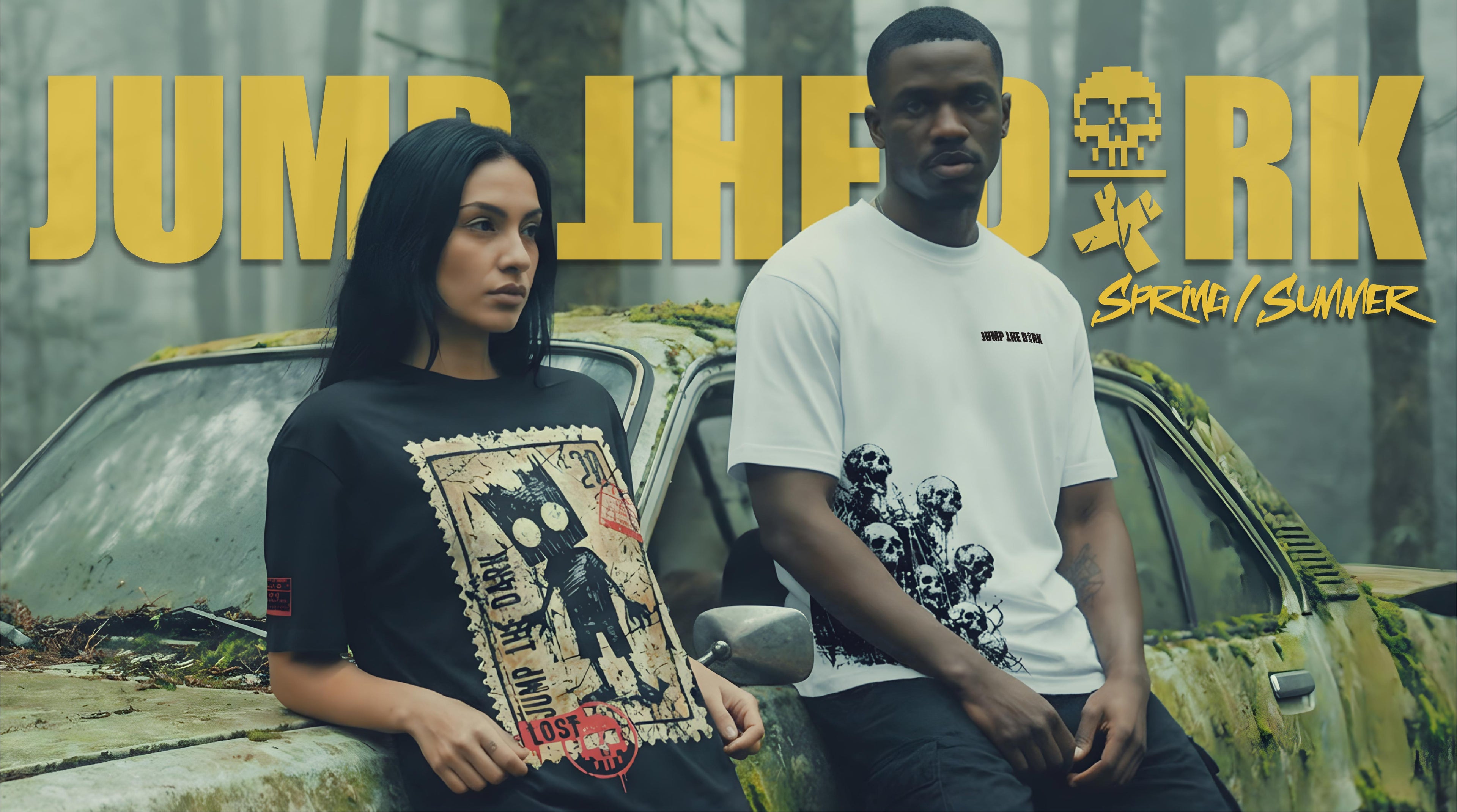 Spring summer streetwear collection by Jump The Dark