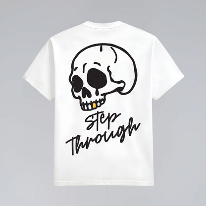 Heavy Premium Graphic Tee - Bold Skull Artwork - Jump The Dark London Streetwear