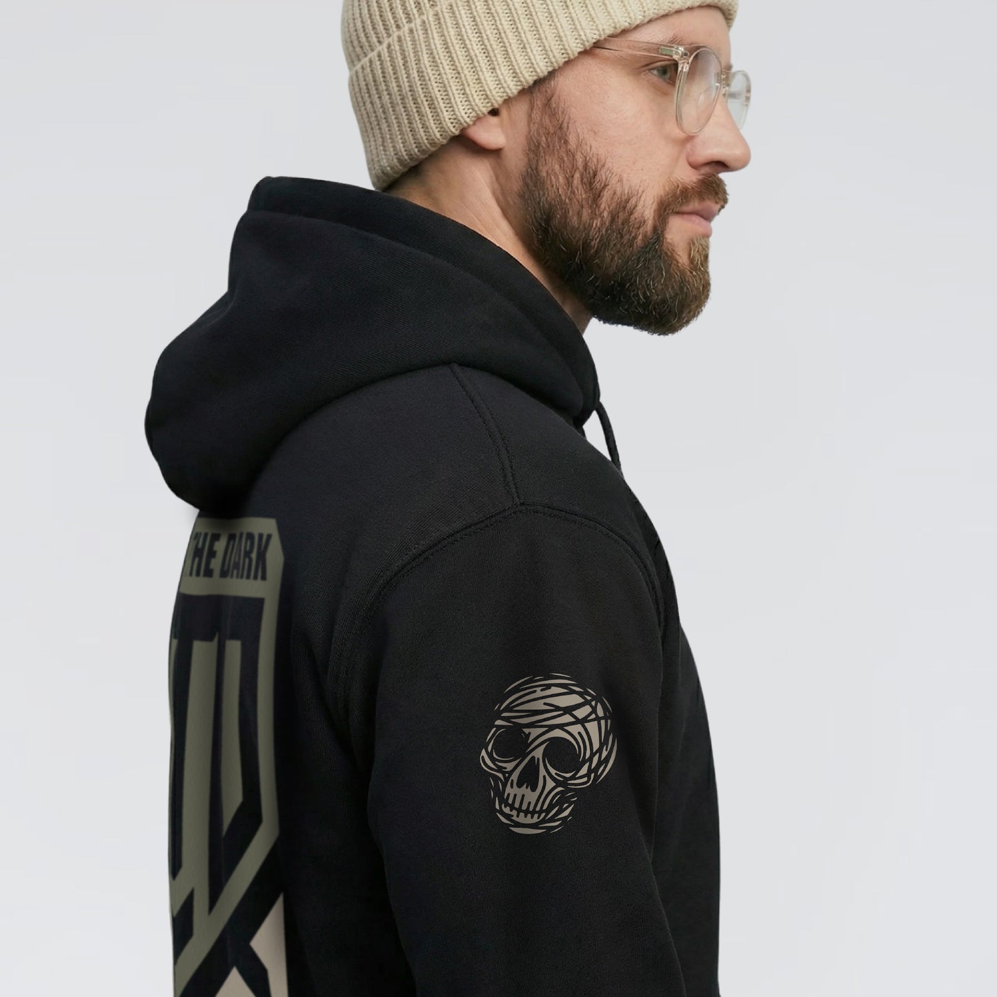 THE BADGE -  Graphic Hoodie