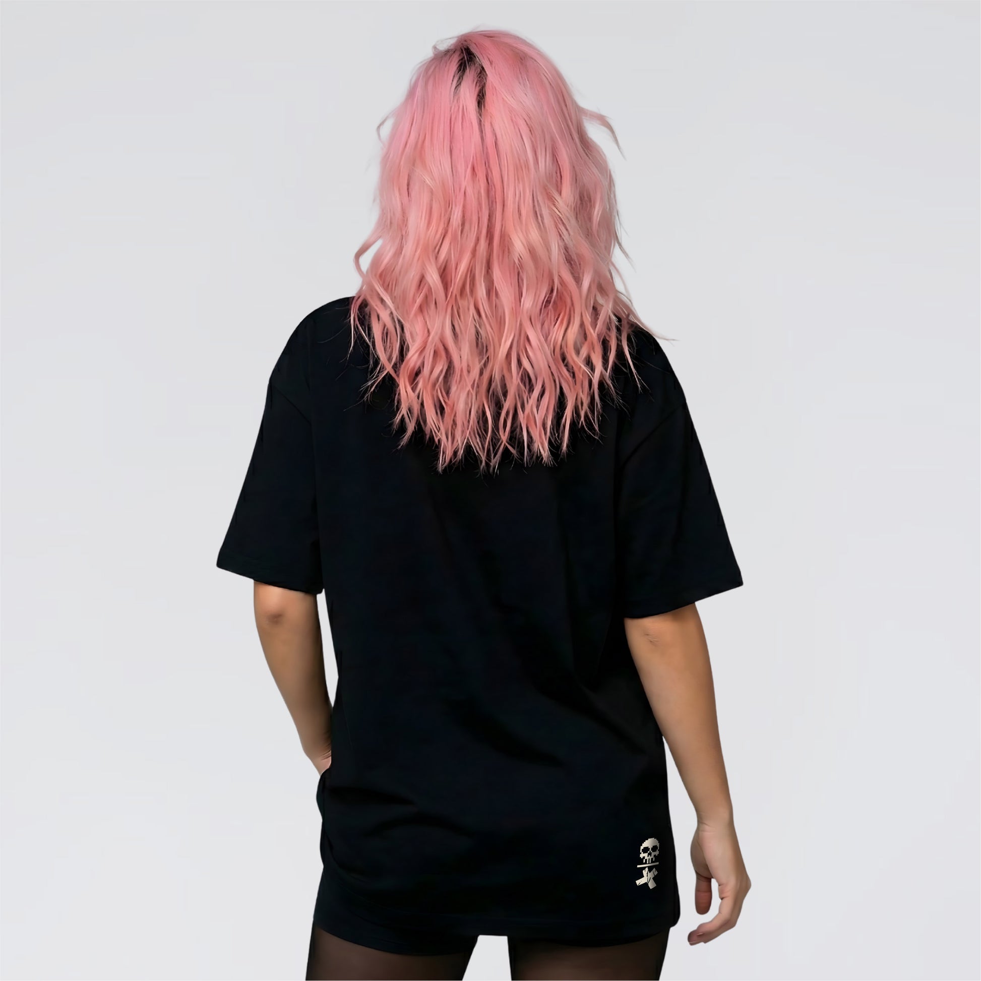 Men’s fashion graphic t-shirt black streetwear