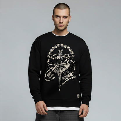TUTU TOXIC - Graphic Crew Neck Sweatshirt