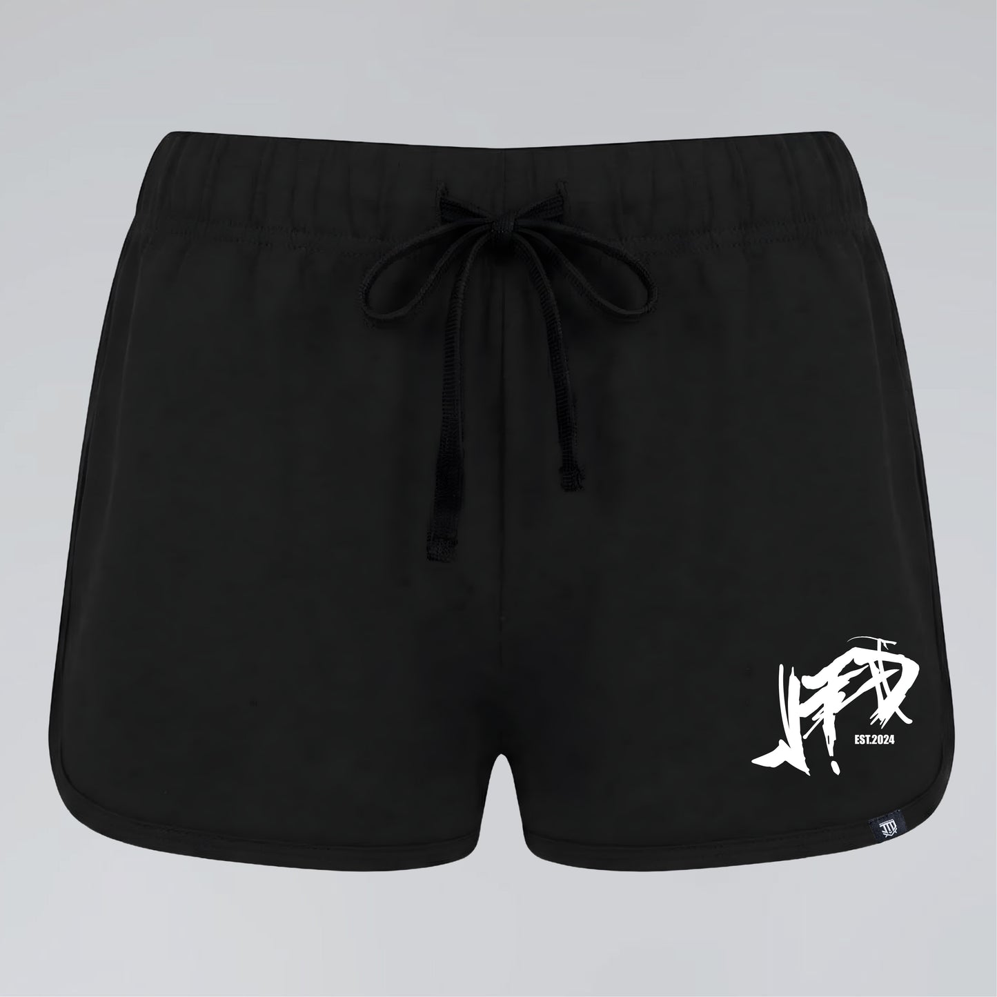 JTD - Women’s Black Retro Shorts